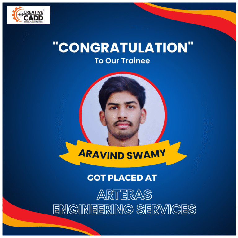 ARAVIND SWAMY placed student from caddesk ameerpet