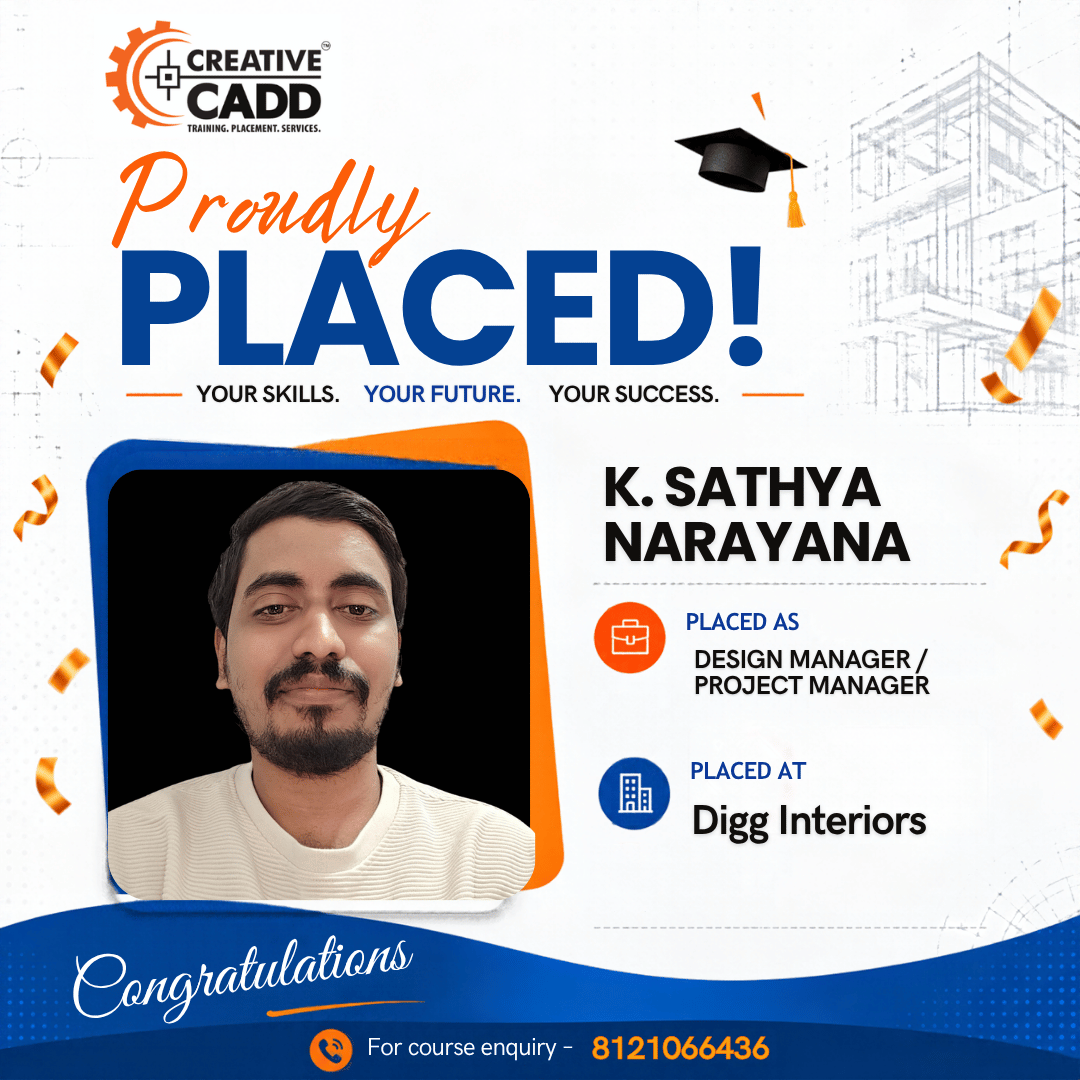 Placed student from Creative CAD (2)