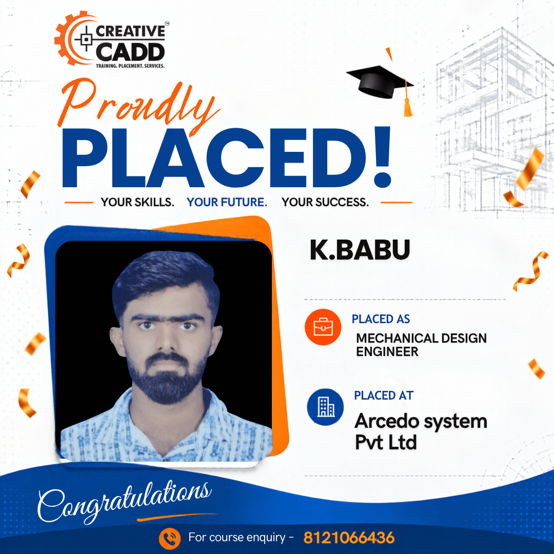 Placed student from Creative CAD (5)